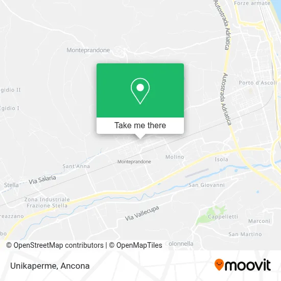 Unikaperme map