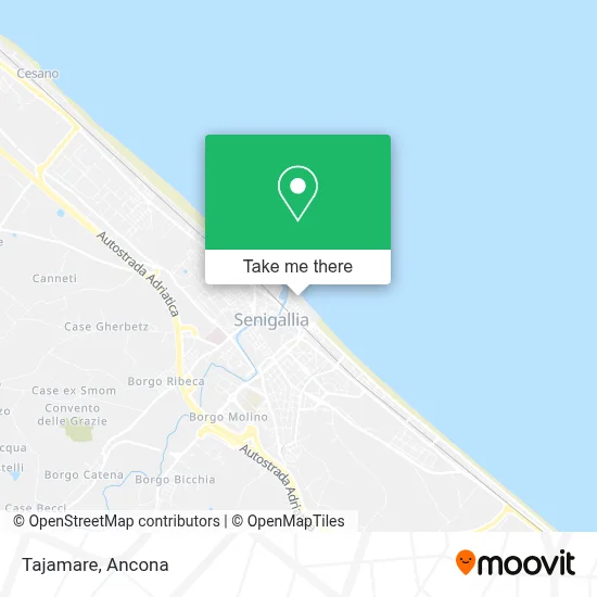 Tajamare map