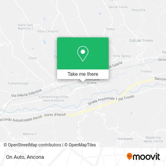 On Auto map