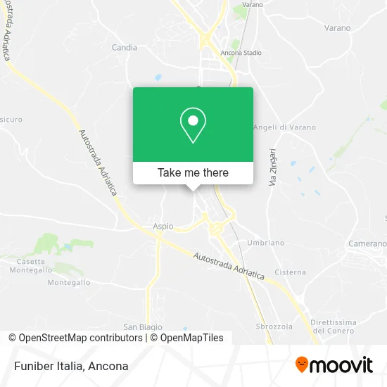 Funiber Italia map