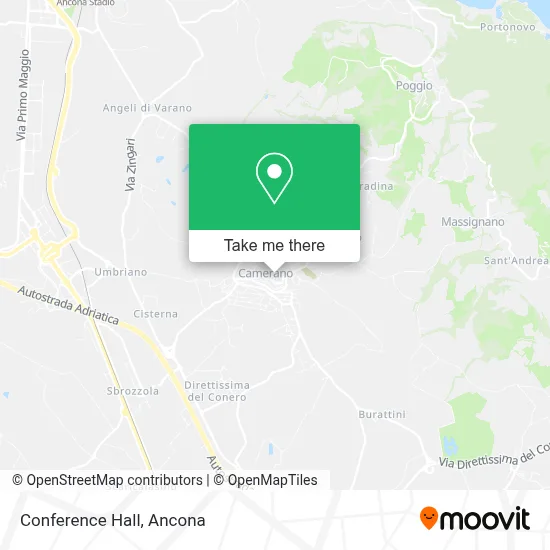 Conference Hall map