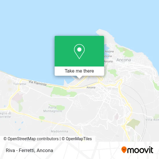 Riva - Ferretti map