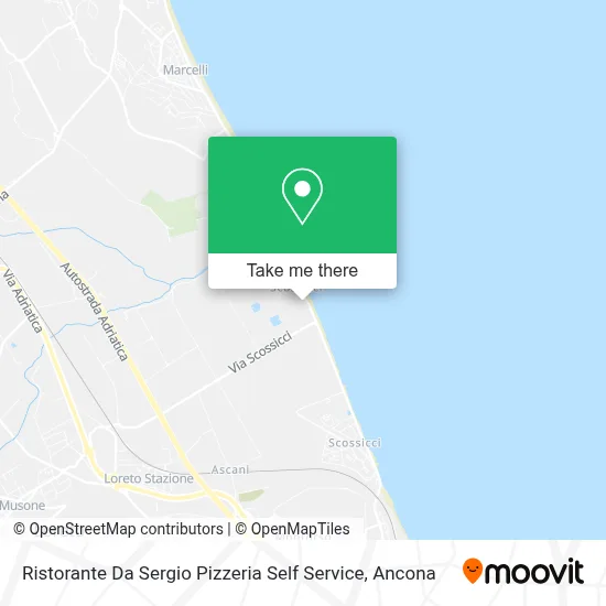 Ristorante Da Sergio Pizzeria Self Service map