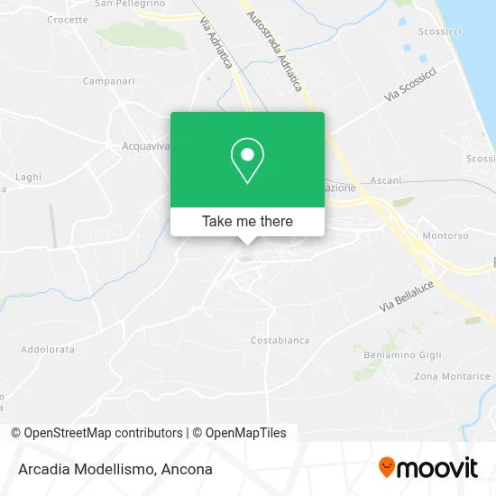 Arcadia Modellismo map