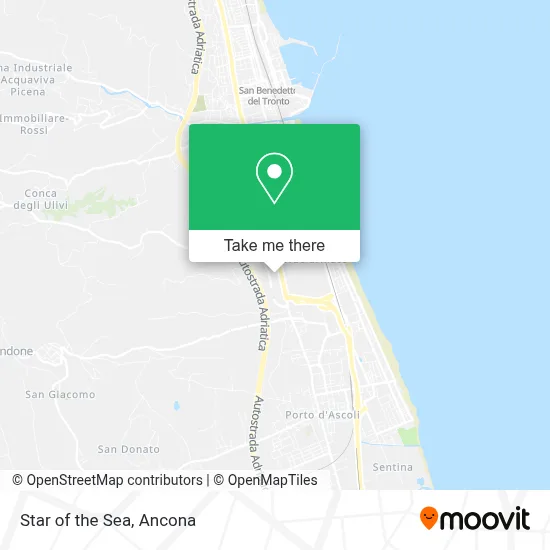 Star of the Sea map