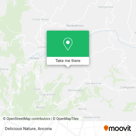 Delicious Nature map