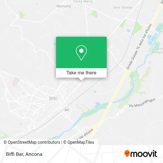 Biffi Bar map