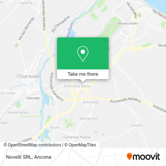 Novelli SRL map