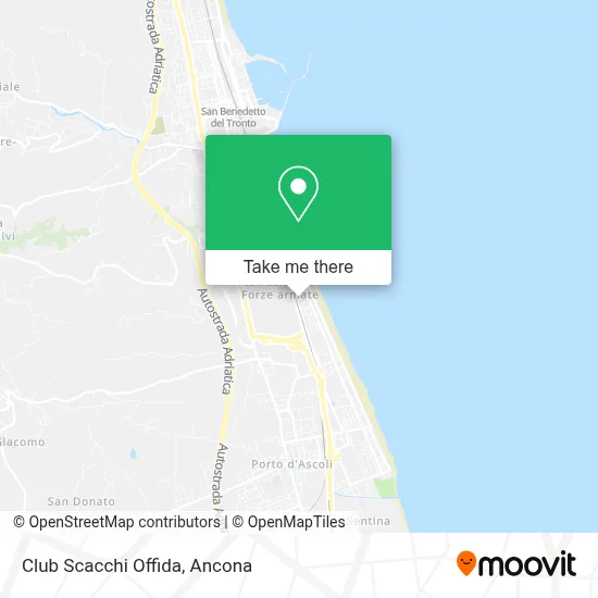 Club Scacchi Offida map