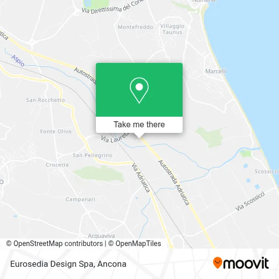 Eurosedia Design Spa map