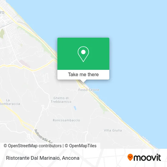 Ristorante Dal Marinaio map