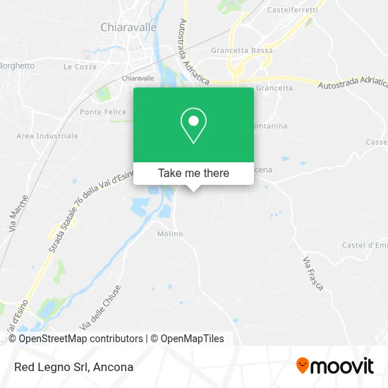 Red Legno Srl map