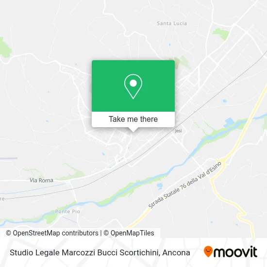 Studio Legale Marcozzi Bucci Scortichini map