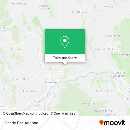 Castle Bar map