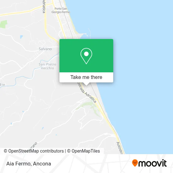 Aia Fermo map