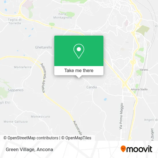 Green Village map