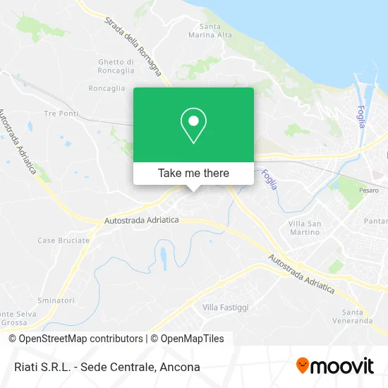 Riati S.R.L. - Sede Centrale map