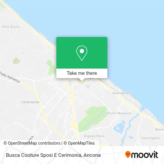 Busca Couture Sposi E Cerimonia map