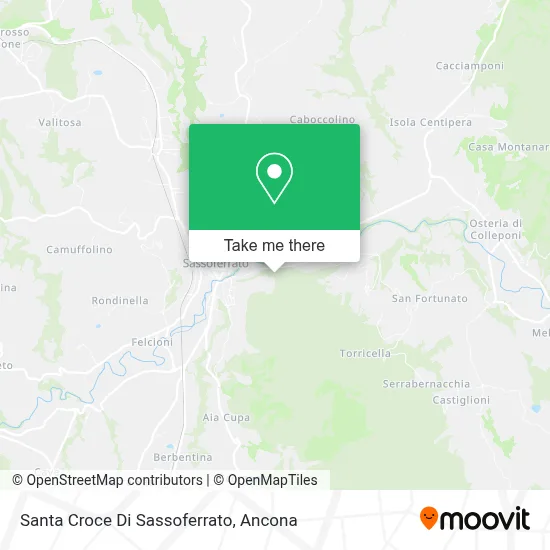 Santa Croce Di Sassoferrato map