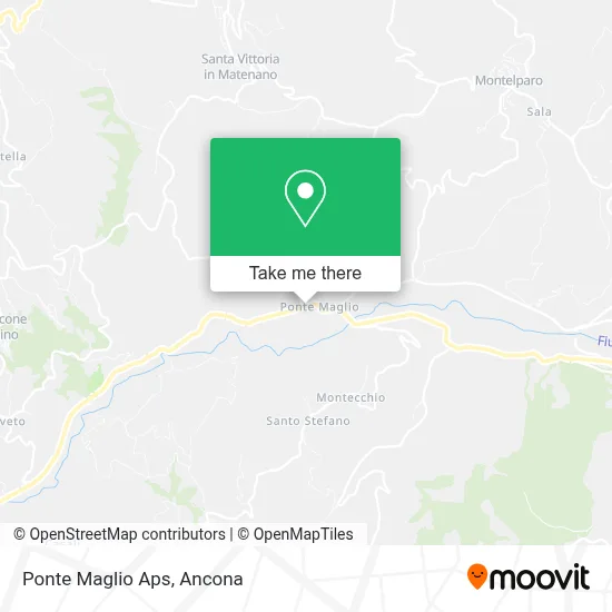 Ponte Maglio Aps map
