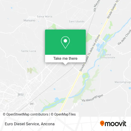 Euro Diesel Service map