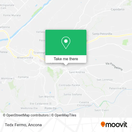 Tedx Fermo map