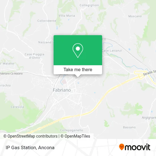 IP Gas Station map