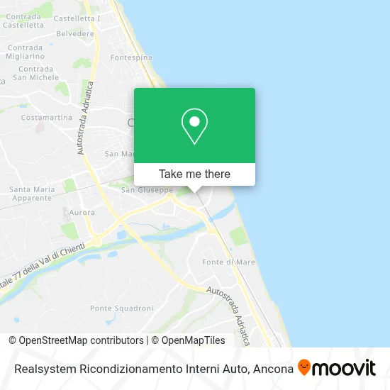 Realsystem Ricondizionamento Interni Auto map