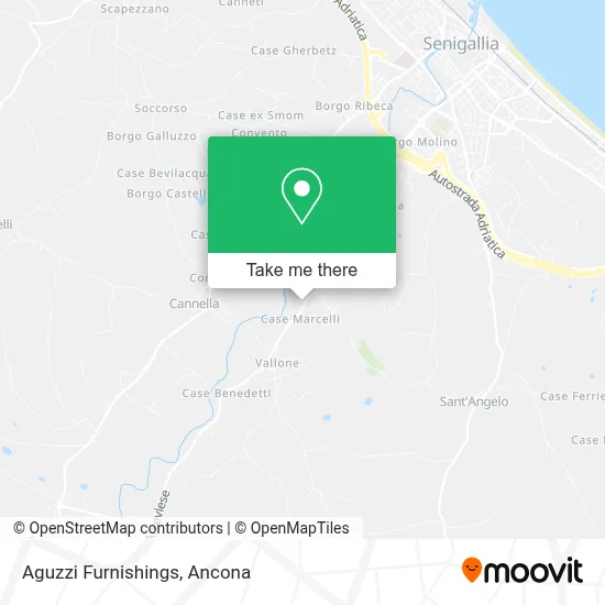 Aguzzi Furnishings map