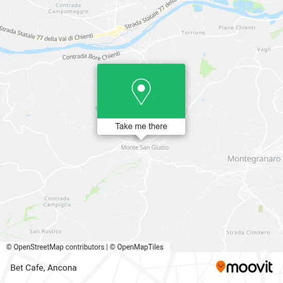 Bet Cafe map