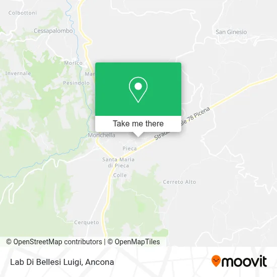 Lab Di Bellesi Luigi map
