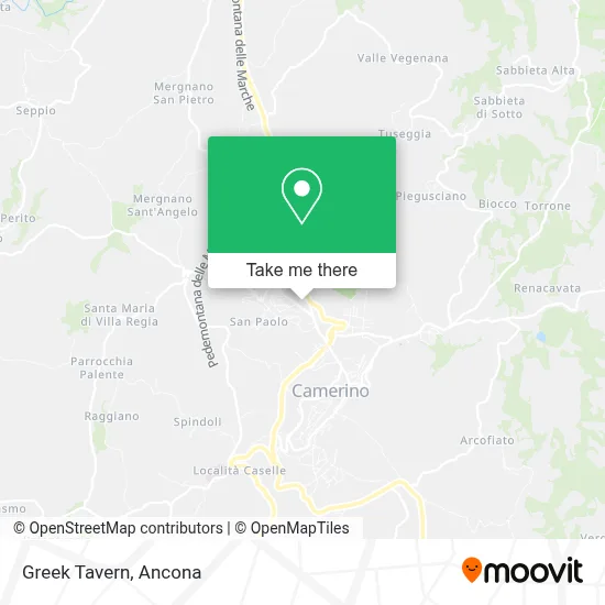 Greek Tavern map