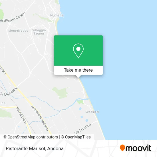 Ristorante Marisol map