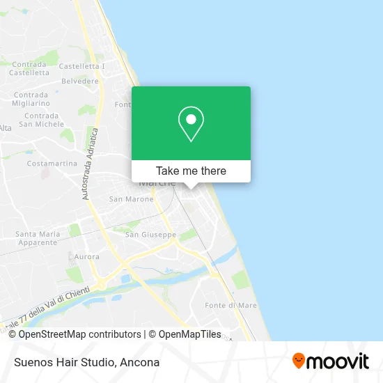 Suenos Hair Studio map