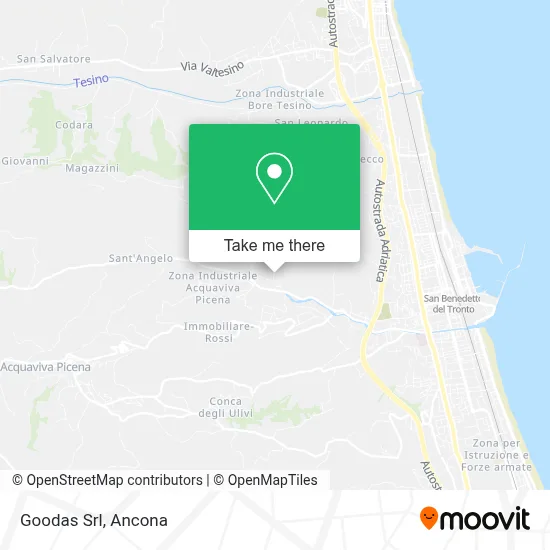 Goodas Srl map