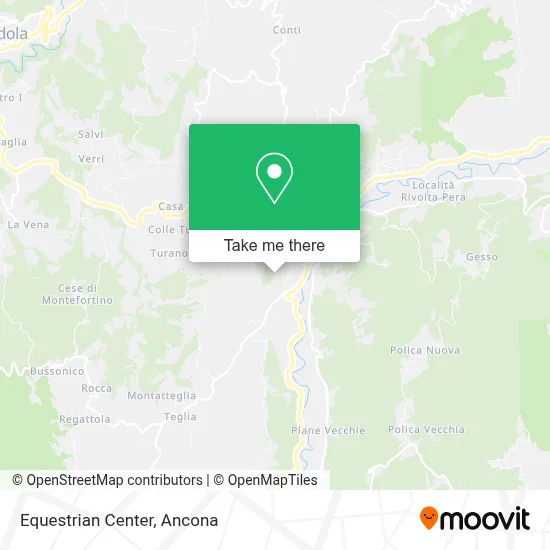 Equestrian Center map