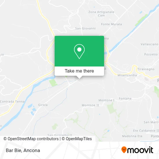 Bar Bie map