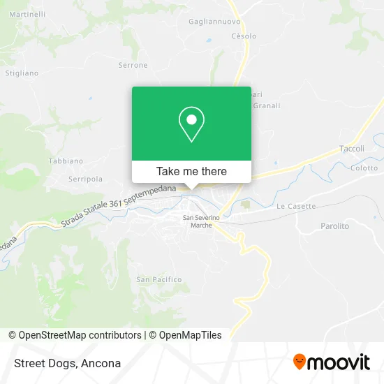 Street Dogs map