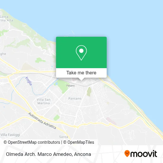 Olmeda Arch. Marco Amedeo map