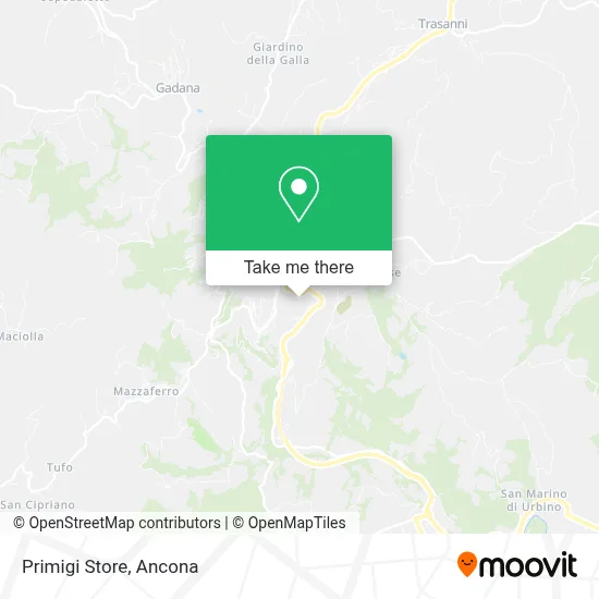 Primigi Store map