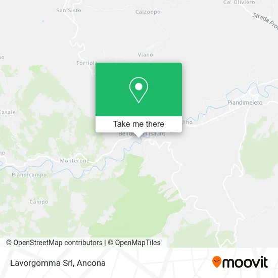 Lavorgomma Srl map