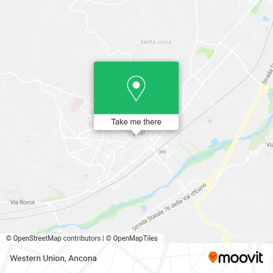 Western Union map