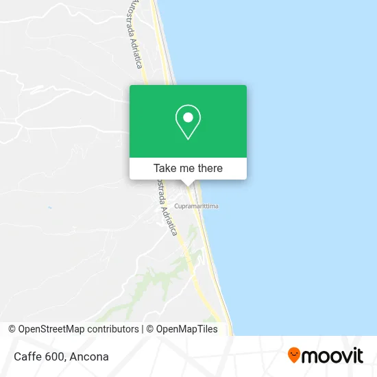 Caffe 600 map