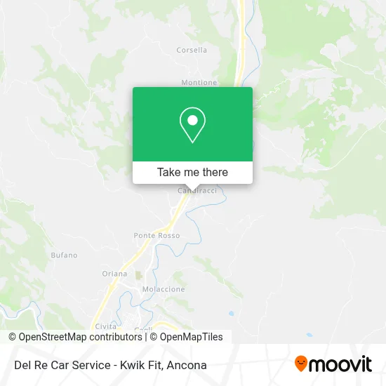 Del Re Car Service - Kwik Fit map