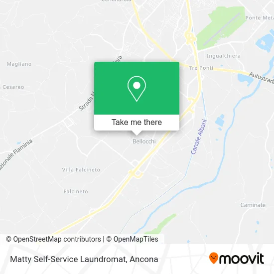 Matty Self-Service Laundromat map