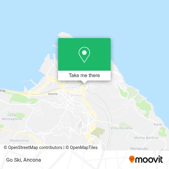 Go Ski map
