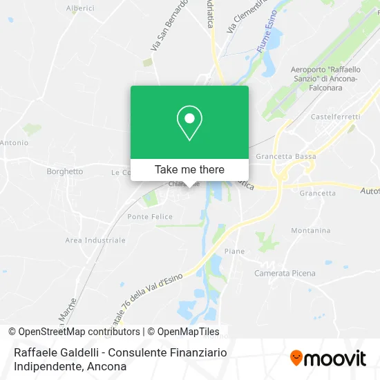 Raffaele Galdelli - Consulente Finanziario Indipendente map