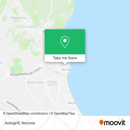 Autogrill map