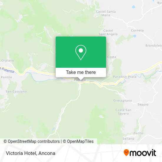 Victoria Hotel map
