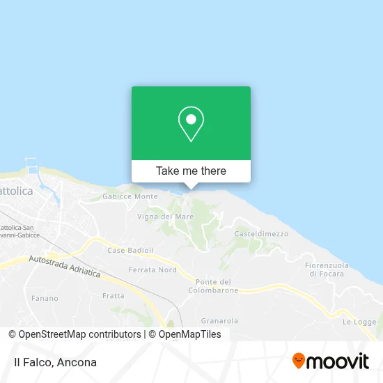 Il Falco map